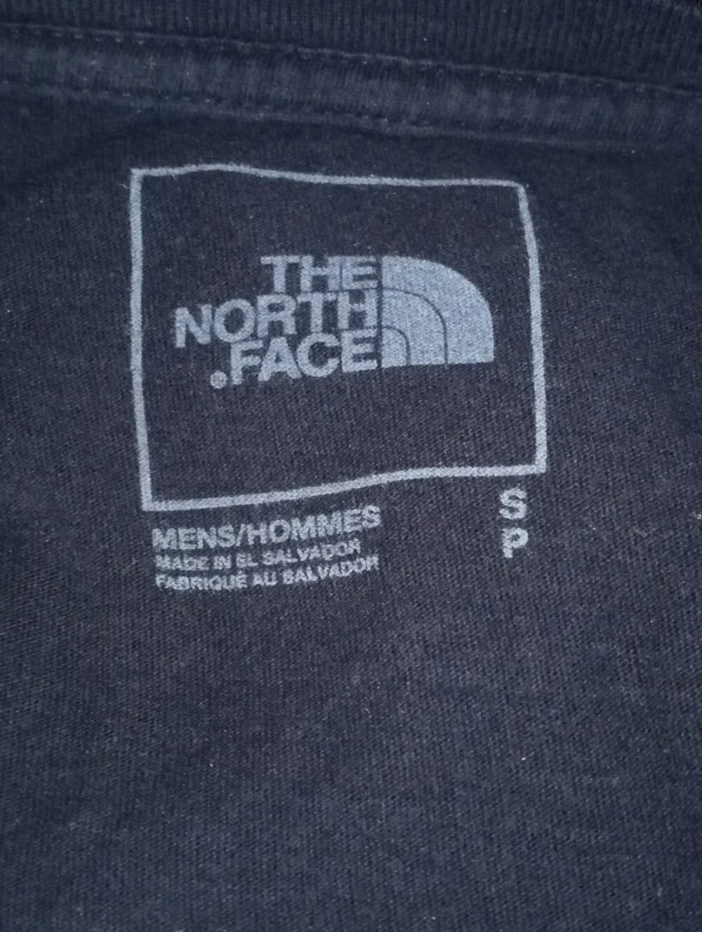 The North Face Black Short Sleeve Tee with Tan Logo